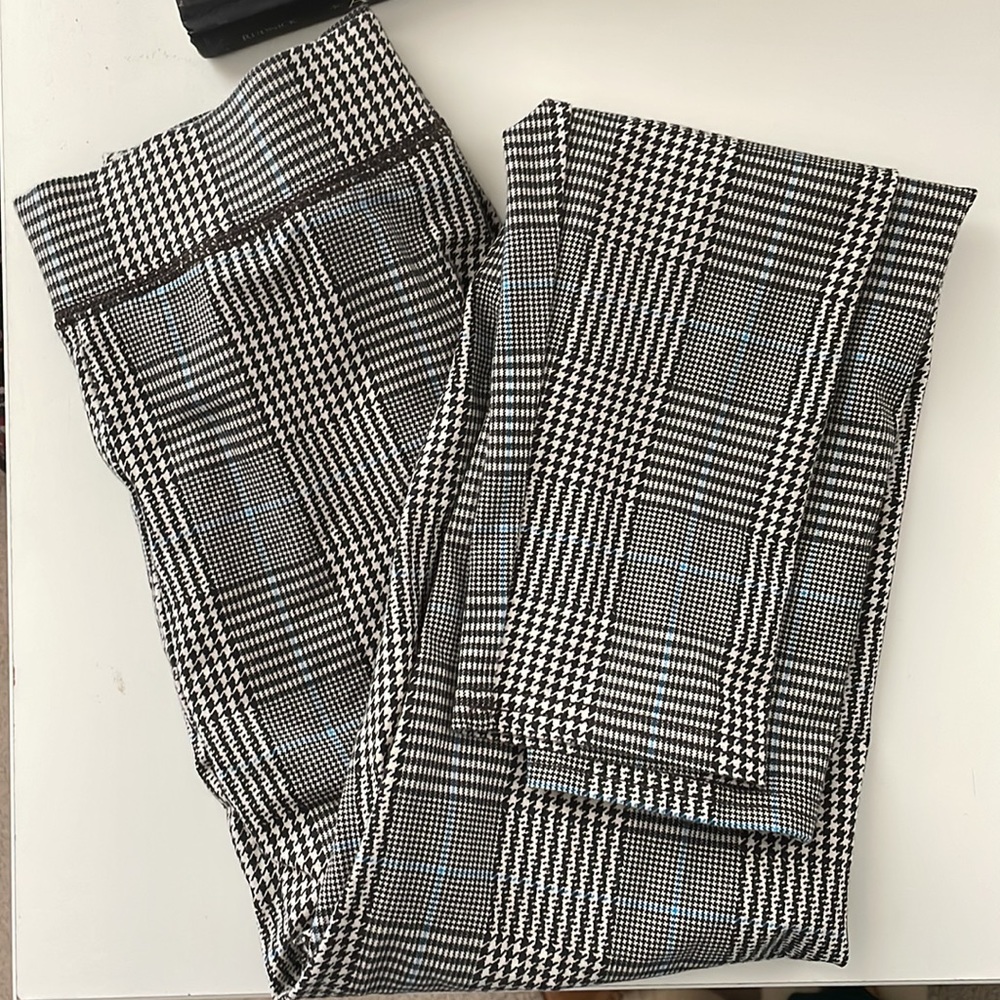 plaid stripes american eagle leggings